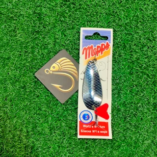 قاشقک ماهیگیری برند مپس طرح نقره ای پولکی  23گرم