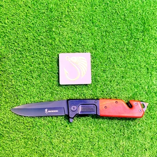 چاقوی طبیعت گردی برند BROWING مدل ضامن دارمشبک