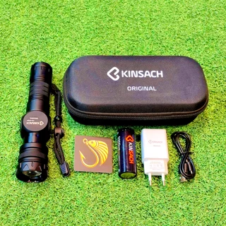 چراغ قوه طبیعت گردی و ماهیگیری برند KINSACH مدل KS-S390