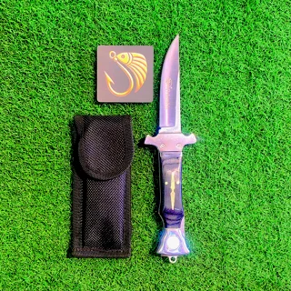 چاقوی طبیعت گردی برند COLUMBIA  مدل A-125  صلیبی ضامن دار