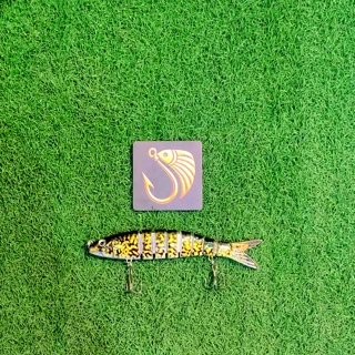 لور استخوانی 8 تیکه ماهیگیری برند بندائو کد 201