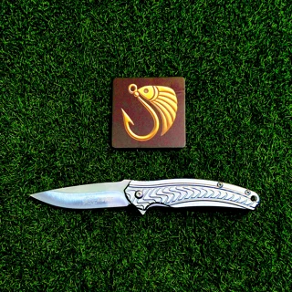 چاقوی طبیعت گردی برند KNIVES  ضامن دار