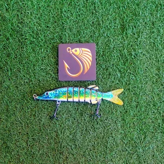 لور ماهی استخوانی ماهیگیری برند بندائو 8 تیکه 20 گرم کد 101