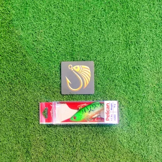 لور SUPER VIBERATION ماهیگیری برند پلیکان 9 سانت 16 گرم کد 132