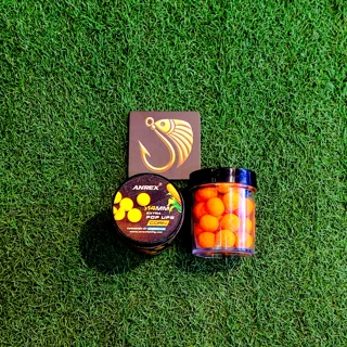 بویله ماهیگیری برند آنزو مدل سینک طعم ذرت سایز 14 میل