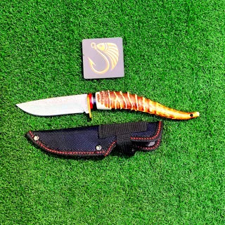 چاقوی طبیعت گردی برند شاخ گوزنی  ضامن دار