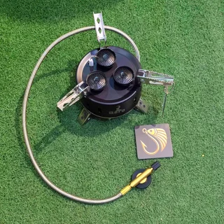 اجاق گاز سه  شعله سه  پر جرقه زن دار طبیعت گردی و کمپینگ برند BERG