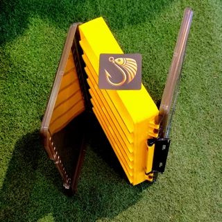 جعبه قاشقک و جیگ ماهیگیری  دو طرفه سایز 27 * 18