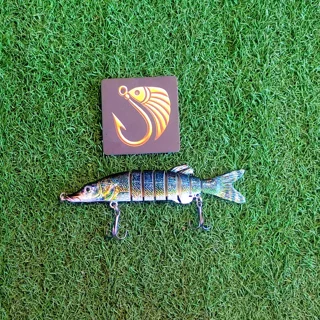 لور ماهی استخوانی ماهیگیری برند بندائو 8 تیکه 20 گرم کد 102