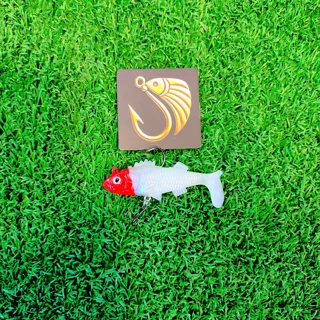 ماهی ژله ای ماهیگیری برند هانگ ژیانگ مدل RED HEAD  شب نما