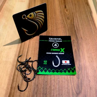 قلاب ماهیگیری برند دایوا مدل کرانک سایز 4