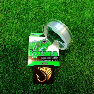 نخ ماهیگیری برند ایگوانا متراژ 100 متر سایز 0.40