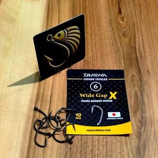 قلاب ماهیگیری برند دایوا مدل وایت گپ سایز 6