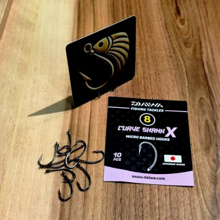 قلاب ماهیگیری برند دایوا مدل کروشانک سایز 8
