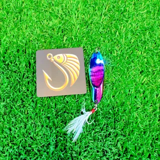 قاشقک ماهیگیری برند بندائو طرح هفت رنگ 25 گرمی