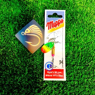 لانسه یا پرک ماهیگیری  برند مپس طرح پرچمی یا رنگین کمانی سایز 3