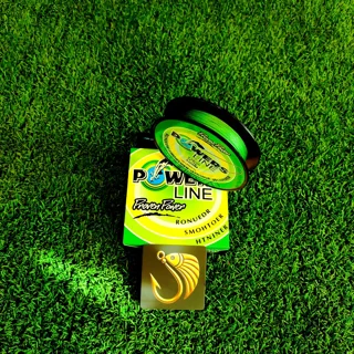 نخ ماهیگیری برند پاور لاین مدل ابریشمی 100 متری سایز 0.50