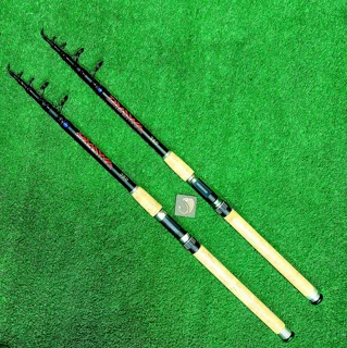 لنسر یا چوب ماهیگیری تلسکوپی دسته بلند برند دایوا سایز 360 سانت