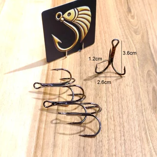 قلاب ماهیگیری مدل سه شاخ سایز 0.2