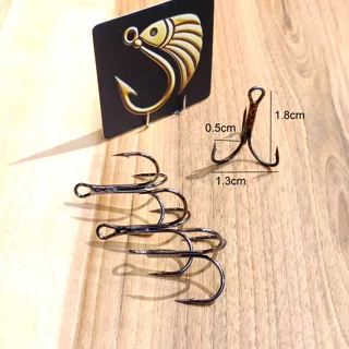 قلاب ماهیگیری مدل سه شاخ سایز 6