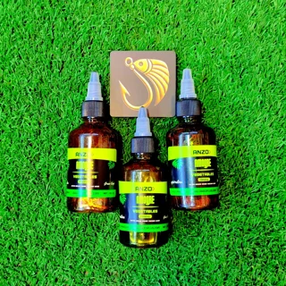 لیکوئید ماهیگیری برند آنزو با ترکیب آموری سبزیجات حجم 80 میل