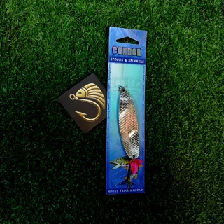 قاشقک ماهیگیری برند کوندور طرح نقره ای 27 گرم