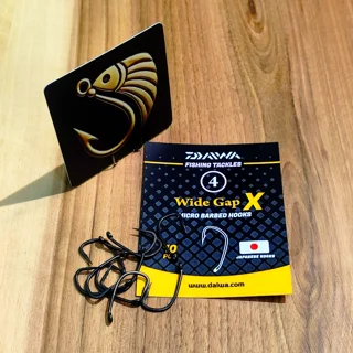 قلاب ماهیگیری برند دایوا مدل وایت گپ سایز 4