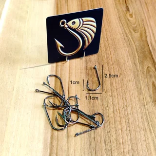 قلاب ماهیگیری برند موستاد پایه بلند پشت خاردار سایز 1