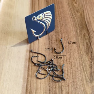 قلاب ماهیگیری برند موستاد مدل پایه کوتاه پشت خاردار سایز 2