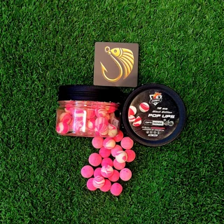 بویله ماهیگیری برند آنزو مدل پاپ آپ طعم سیر توت فرنگی سایز 16 ML