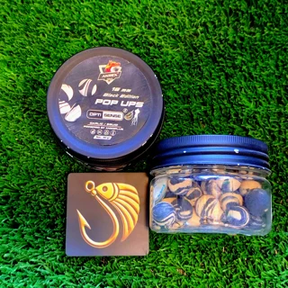 بویله ماهیگیری برند آنزو مدل پاپ آپ طعم سیر اسکوئید سایز 16 ML